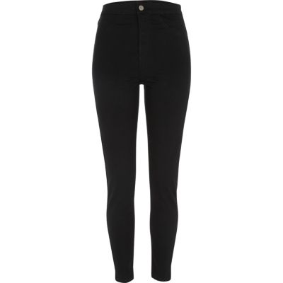 Black high waisted going out jeggings